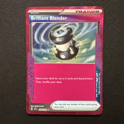 Brilliant Blender 164/191 Pokemon TCG Scarlet & Violet Surging Sparks Ace Spec - Image 1