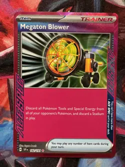 Megaton Blower 182/191 - Surging Sparks - Ace Spec - English - Pokemon TCG - Image 1