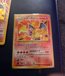 Charizard 1996 Holo - Base Set English 4/102 & Japanese N0. 006 - Pokemon TCG - Image 2
