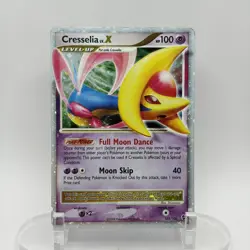Pokemon Cresselia Lv X Great Encounters 103/106 Ultra Rare Holo HP ENGLISH - Image 1