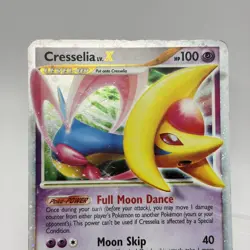 Pokemon Cresselia Lv X Great Encounters 103/106 Ultra Rare Holo HP ENGLISH - Image 2