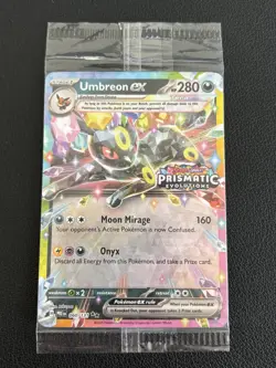 Umbreon ex 060/131 Prismatic Evolutions Stamped Sealed Promo Pokemon TCG - Image 1