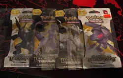 Pokemon Legendary Treasures Black & White - Sealed Sleeved Booster Pack art set! - Image 1