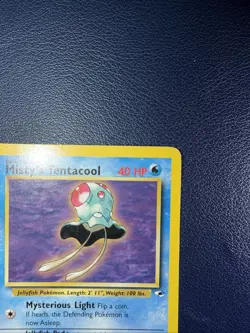 Pokemon Misty's Tentacool - Gym Heroes 32/132 - Non-Holo - Ungraded LP - Image 3