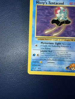 Pokemon Misty's Tentacool - Gym Heroes 32/132 - Non-Holo - Ungraded LP - Image 4