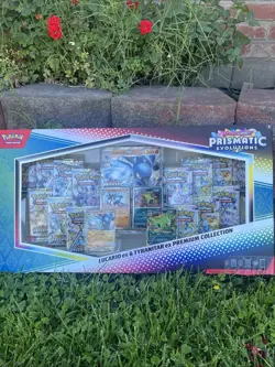 Pokemon Prismatic Lucario Ex & Tyranitar Ex Premium Collection New Sealed - Image 1