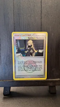 Pokemon Cynthia's Guidance Supreme Victors 136/147 Crosshatch Holo, Reverse Holo - Image 4