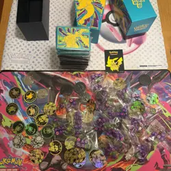 Ascended Heroes Dice Coins Sleeves Pokemon Day Celebrations - Image 1