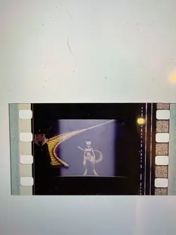 Pokemon Film Cell 35mm Movie Nurse Joy Mewtwo - Image 1