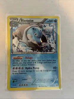 Pokemon Plasma Blast Blastoise 16/101 Holo Rare - Image 1