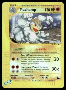 *FRI NIGHT* Machamp 16/144 Reverse Holo Skyridge Rare - Image 1