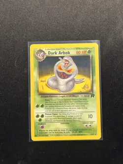 Pokemon TCG Dark Arbok [W Stamped] 19/82 Wotc Promo Regular Stamped Promo A - Image 1
