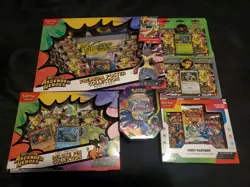 Sealed Pokemon Lot 19 Acended Heros Boosters , First Partner Series 1 & CharXTin - Image 1