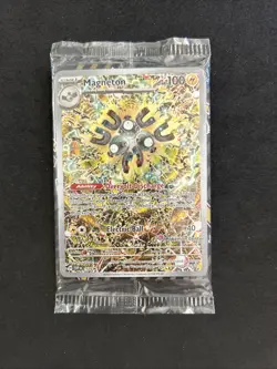 Pokemon TCG SEALED Pokemon Center Stamped Magneton Promo 159 - Image 1