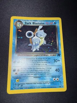 Pokemon Dark Blastoise 3/82 Team Rocket Holo Unlimited MP - Image 1