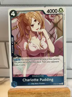 One Piece - English - Charlotte Pudding - Wings of the Captain - OP06-047 - Image 1