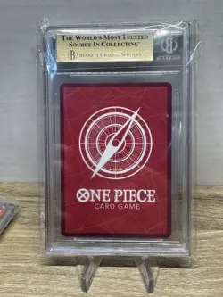 BGS 9.5 Shanks PSA Magazine Exclusive One Piece Leader Alt Art Promo OP09-001 - Image 2