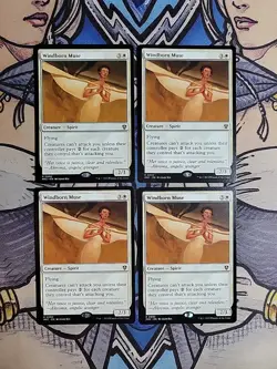 4x Windborn Muse - NM/M MKC MTG Magic the Gathering - Image 1