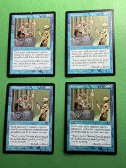 x4 **Propaganda** ~Tempest~ MTG: Magic the Gathering, Light Play (LP) - Image 1