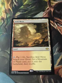 Arid Mesa – Modern Horizons 2 (MH2) #244 NM/LP MTG Non-Foil Fetch Land - Image 2