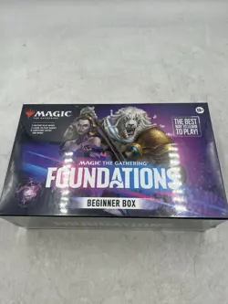 Magic The Gathering FOUNDATIONS Beginner Box STARTER DECKS New In Box - Image 1