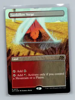 Aetherdrift #373 Sunbillow Verge (Borderless) - Image 1