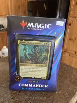 Magic the Gathering Commander Faceless Menace Factory Sealed Deck No Retail Box - Image 1