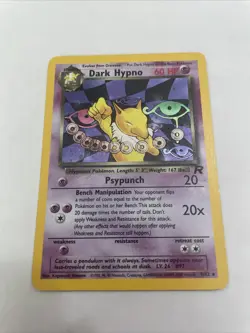 DARK HYPNO - 26/82 - Team Rocket - Pokemon Card - Holo - Image 1