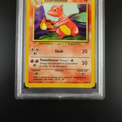 PSA 8 Charmeleon 24/102 Pokemon Base Set 1999 Non Holo Card - Image 3