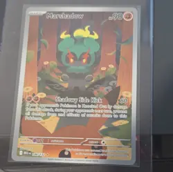 Pokemon - 146/132 Marshadow ME01 Mega Evolution Illustration Rare Holo NM TCG - Image 1