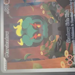 Pokemon - 146/132 Marshadow ME01 Mega Evolution Illustration Rare Holo NM TCG - Image 4