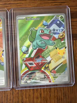 2026 Pokemon First Partner Illustration Collection Series 1 Kanto Starter Set A - Image 4