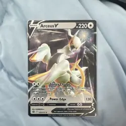 Pokemon Arceus VSTAR Ultra Rare Holo 123/172 Brilliant Stars VSTAR HP 280 hard - Image 1