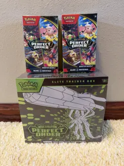 Pokemon Perfect Order Elite Trainer Box And 2x Booster Bundle - Image 1