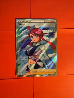 Pokemon Skyla (72/84) Shining Fates NM HOLO - Image 1