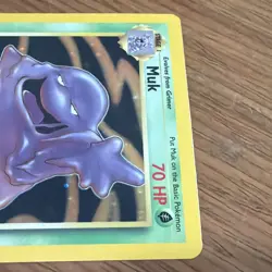 Muk 13/62 - Fossil - Unlimited - Holo Rare - LP - Pokemon WOTC 1999 VINTAGE TCG - Image 2