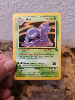 1999 Pokemon WOTC Holo Rare Muk #13/62 13/62 - Image 4