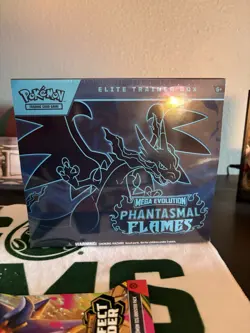 Pokemon Elite Trainer Box Mega Evolution Phantasmal Flames ETB - Image 1
