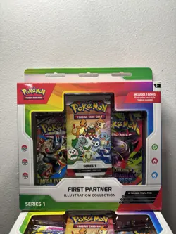 Pokemon TCG First Partner Illustration Collection Series 1 Sealed Lot Of 4 - Image 3