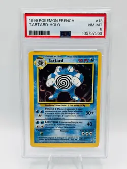 PSA 9 Carte Pokemon Tartard 13/102 Edition 2 Set de Base Wizards Fr - Image 2