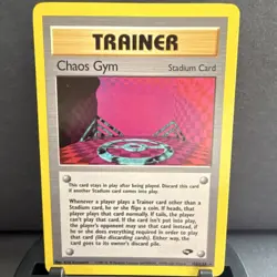 Pokemon TCG Chaos Gym Gym Challenge 102/132 Trainer-Stadium Rare Regular English - Image 1