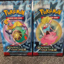 Pokemon TCG Journey Together 2x Packs Sealed Brand New Scarlet & Violet - Image 1