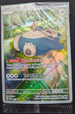 Pokemon Snorlax 051 from ETB 151 S&V/Sw&Sh NM Condition Promo Black Star Sealed - Image 1