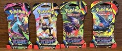 Sealed Pokemon TCG Mega Evolution Phantasmal Flames 4x Sleeved Booster Packs - Image 2