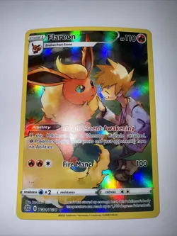 Pokemon - Flareon - TG01/TG30 SWSH09: Brilliant Stars Trainer Gallery - NM - Image 1