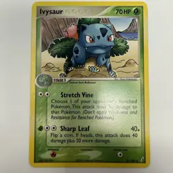 Ivysaur 35/100 Pokemon EX Crystal Guardians Uncommon LP - Image 1
