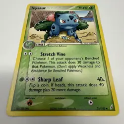 Ivysaur 35/100 Pokemon EX Crystal Guardians Uncommon LP - Image 2