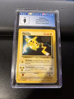 Pokemon TCG Pikachu Wotc Promo #04/53 CGC 9 1999 Regular Movie Promo - Image 1