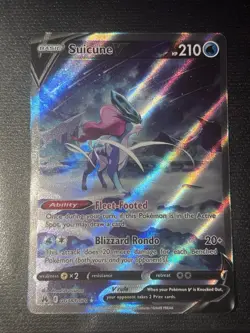 Pokemon Suicune V GG38/GG70 Crown Zenith Galarian Gallery Ultra Rare Holo - Image 1