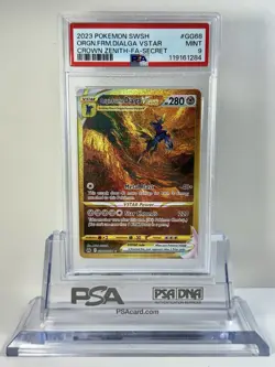 Pokemon TCG - Origin Forme Dialga VSTAR GG68 Crown Zenith | PSA 9 Gem Mint - Image 1